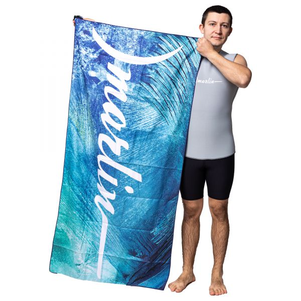 Marlin Microfiber Beach Towel Colored