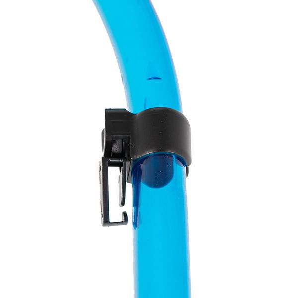 Marlin Dry Max T.Blue Snorkel two valves, straight corrugation