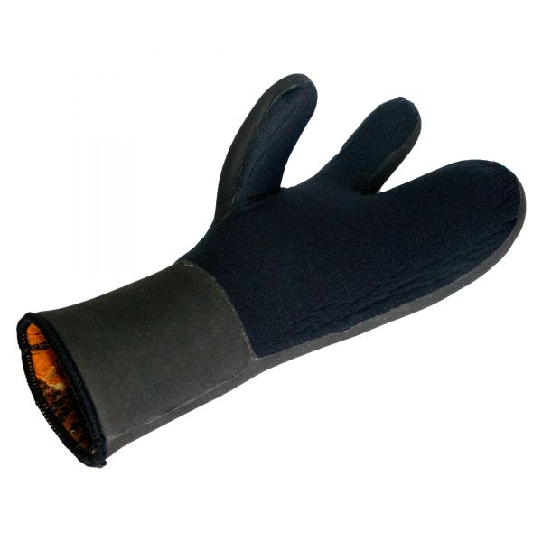 Marlin Nord Brown Three-Finger Gloves 7 mm
