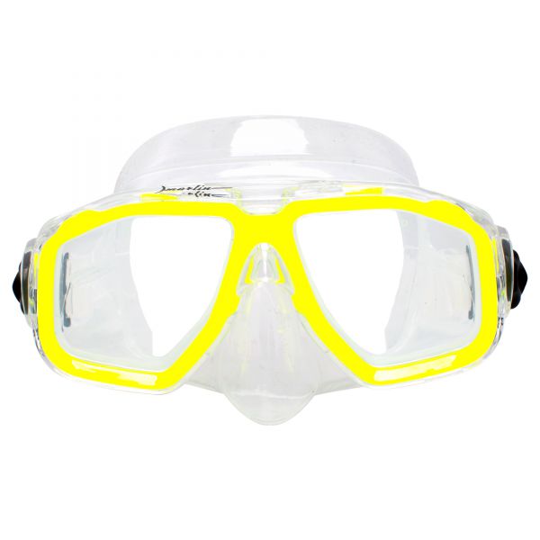Дитяча маска для підводного плавання Marlin Junior Yellow