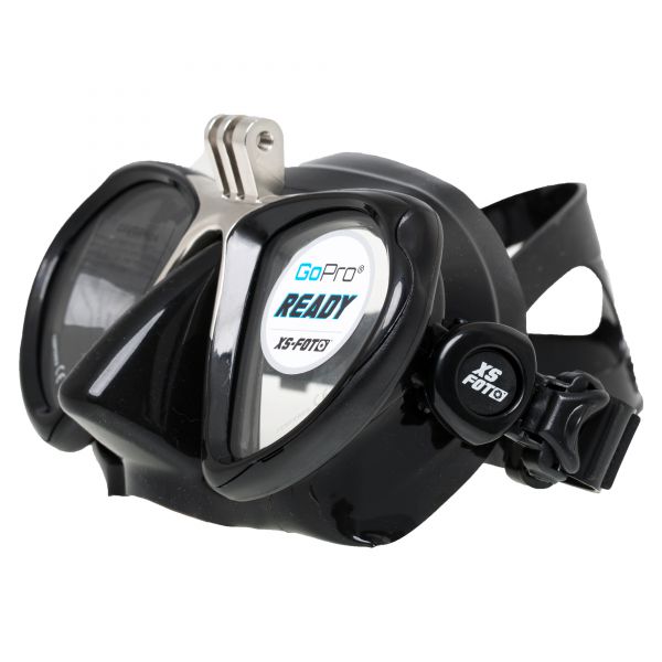Mask Marlin Ready Black + GoPro mount