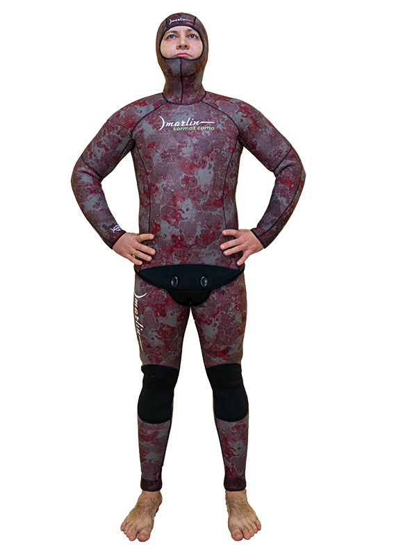 Wetsuit Marlin Sarmat Eco Red 7 mm