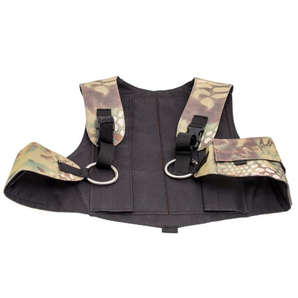 Marlin Neo 6 Quick-Release Cargo Vest for spearfishing Camo